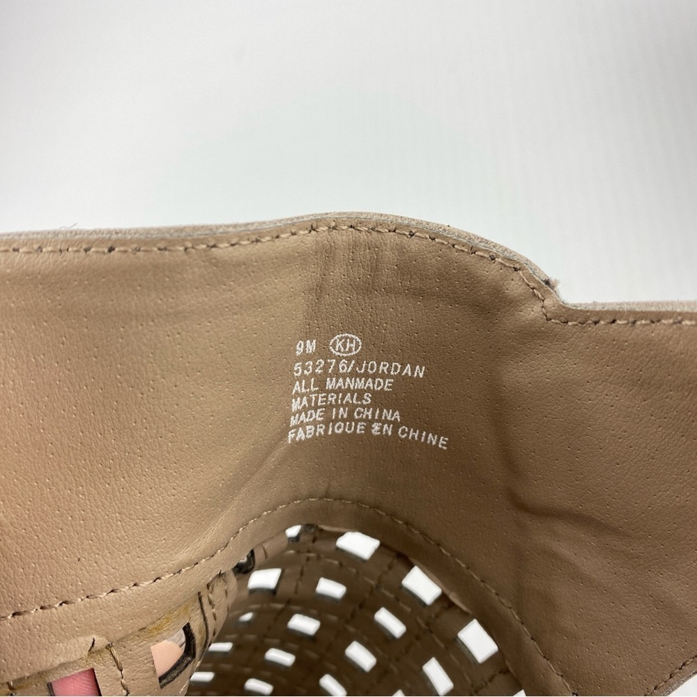 Maurices Block Heel Shoes Open Toe and Back Sz 9M - Picture 8 of 12